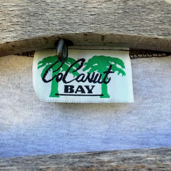 Vintage 90s Tribal Animal Art Giraffe Zoo Short Sleeve T-shirt Gray Brown XL? - Picture 5 of 9